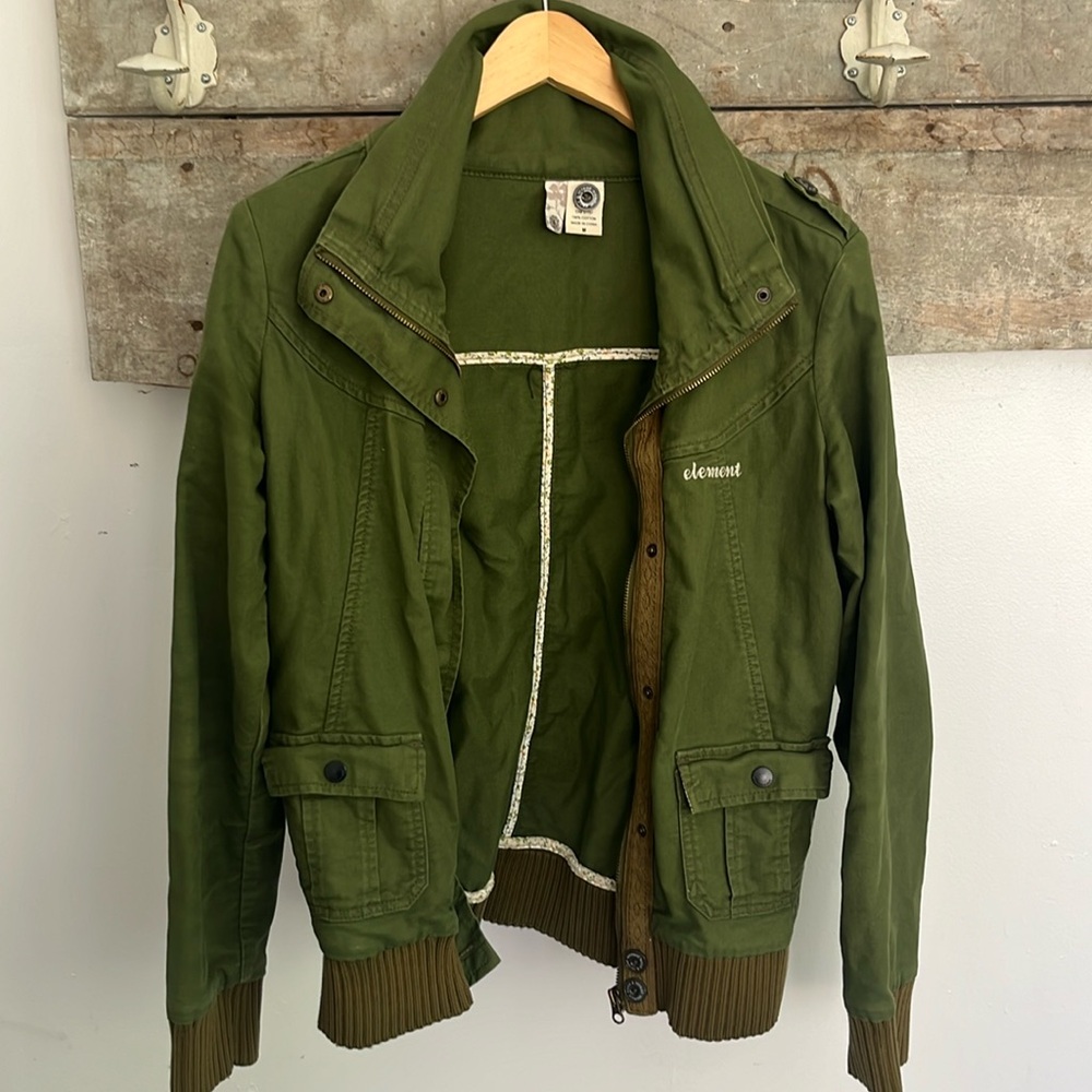 Military inspired jacket